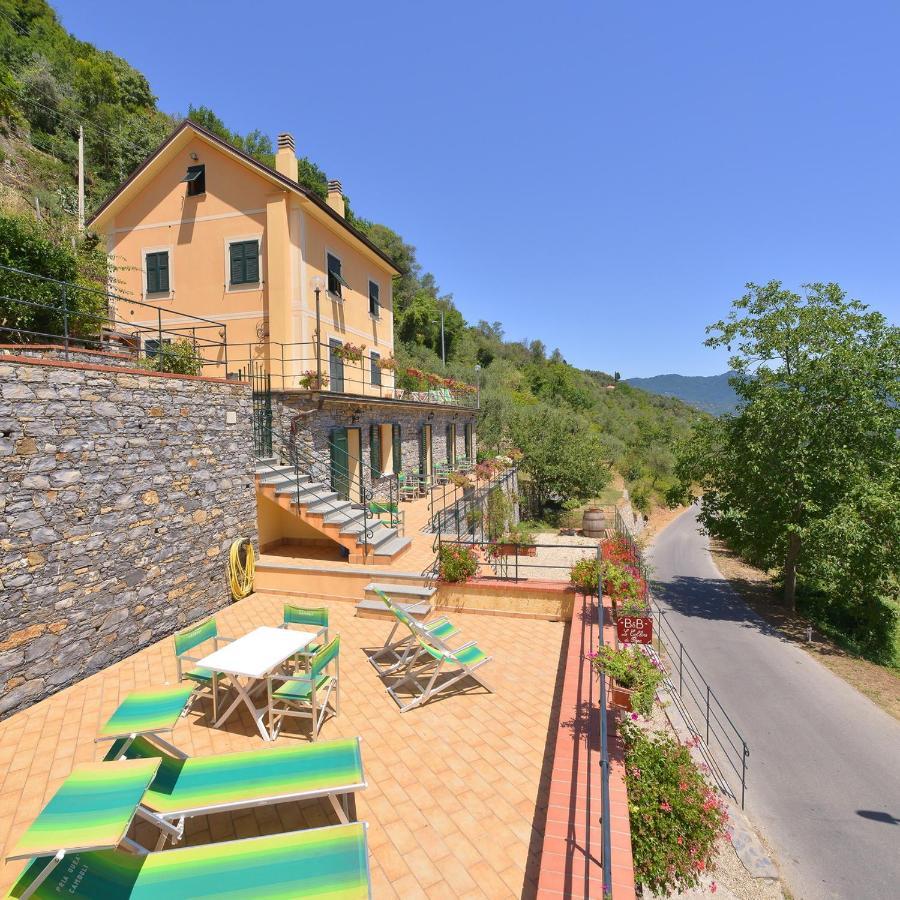 B&B Le Colline Di Bana Camogli Bagian luar foto